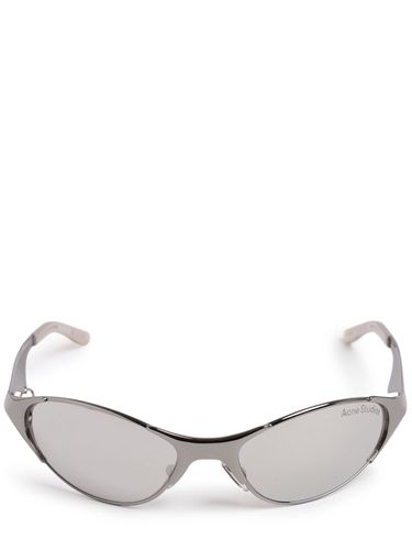 Lunettes De Soleil En Métal Apin - ACNE STUDIOS - Modalova