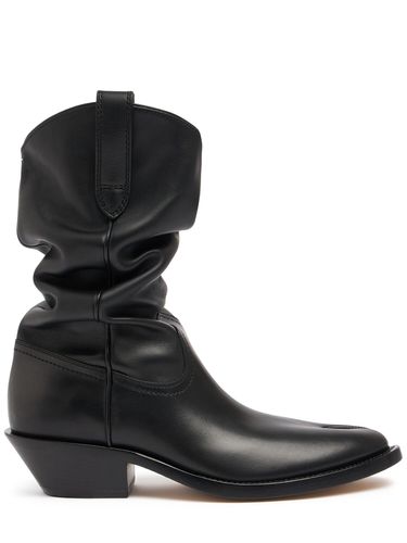 Bottines Western En Cuir Tabi 55 Mm - MAISON MARGIELA - Modalova