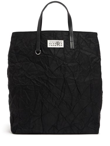 Tote Bag En Nylon Froissé - MM6 MAISON MARGIELA - Modalova