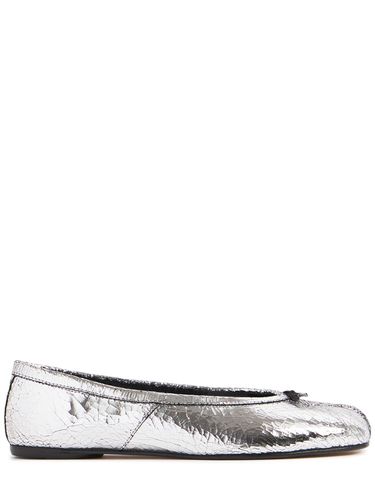 Ballerines En Cuir Craquelé Tabi 10 Mm - MAISON MARGIELA - Modalova