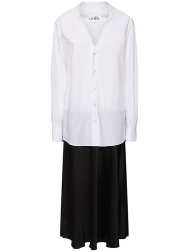 Robe Midi En Coton Et Viscose - MM6 MAISON MARGIELA - Modalova