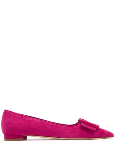 Ballerines En Daim Maysale 10 Mm - MANOLO BLAHNIK - Modalova