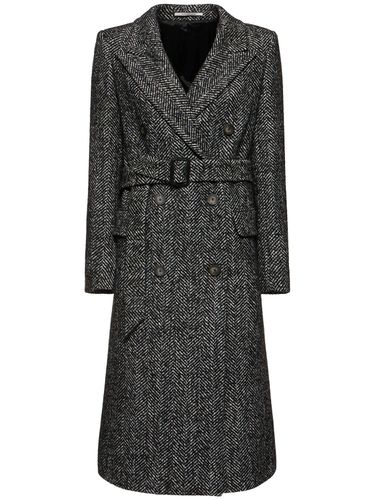 Manteau En Laine Mélangée À Double Boutonnage Jole - TAGLIATORE 0205 - Modalova