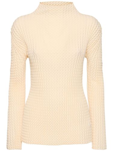 Haut Manches Longues En Coton Mélangé Spongy-48 - ISSEY MIYAKE - Modalova