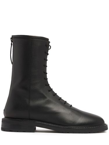 Bottes Combat En Cuir 20 Mm - LEGRES - Modalova