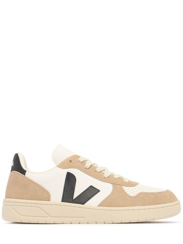 Baskets En Cuir V-10 - VEJA - Modalova