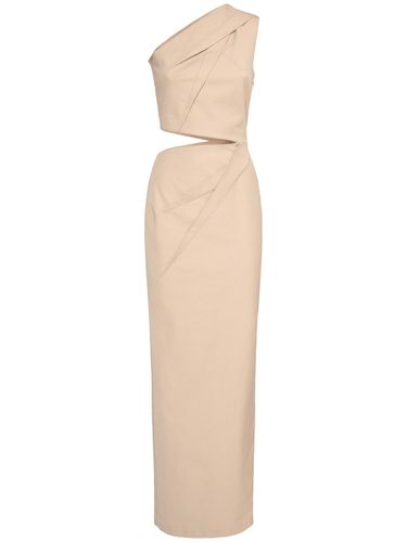 Robe Asymétrique En Sergé Ajouré Nievo - MAX MARA - Modalova