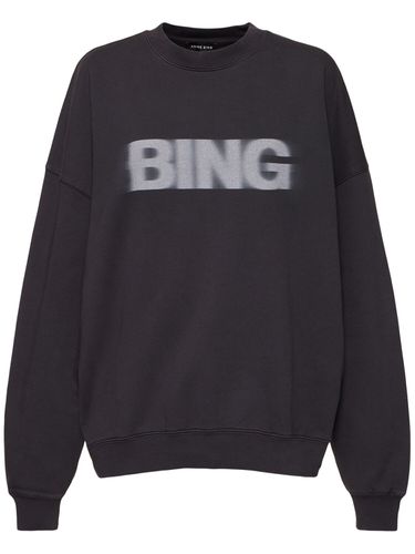 Sweat-shirt En Jersey De Coton Miles - ANINE BING - Modalova