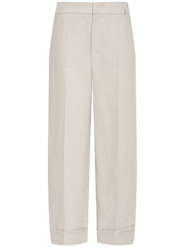 Pantalon Ample En Lin Anselmo - 'S MAX MARA - Modalova