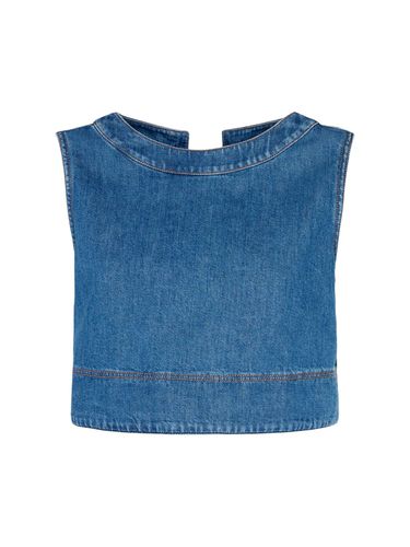 Haut Sans Manches En Denim Magia - WEEKEND MAX MARA - Modalova