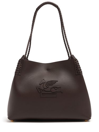 Petit Sac Porté Épaule En Cuir Libra - ETRO - Modalova