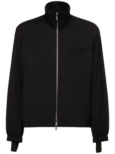 Veste Bomber Zippée En Laine - HELMUT LANG - Modalova