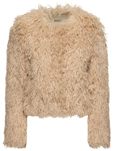 Veste Courte En Peluche Faustine - ISABEL MARANT - Modalova