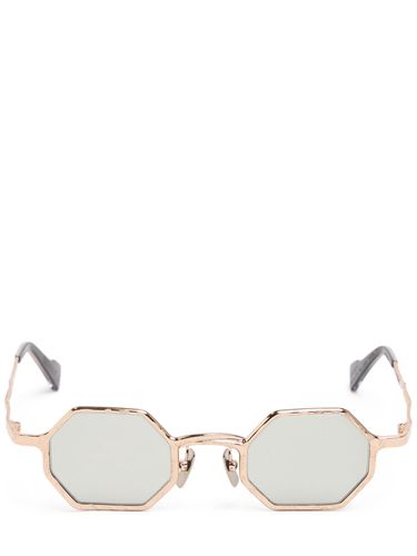 Lunettes De Soleil Carrées En Métal Z19 - KUBORAUM BERLIN - Modalova