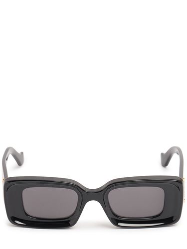 Lunettes De Soleil Carrées En Acétate Anagram - LOEWE - Modalova