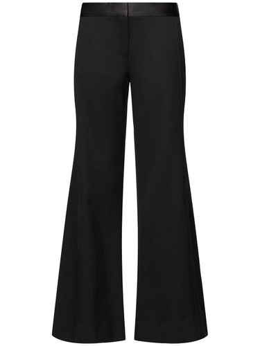 Pantalon En Grain De Poudre - VICTORIA BECKHAM - Modalova