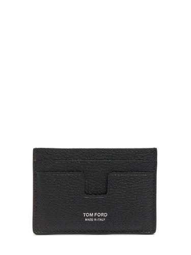 Porte-cartes Grainé T Line - TOM FORD - Modalova