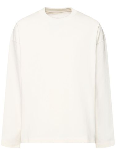 T-shirt En Jersey De Coton À Logo - JIL SANDER - Modalova