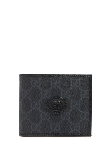 Portefeuille En Toile Gg Supreme - GUCCI - Modalova