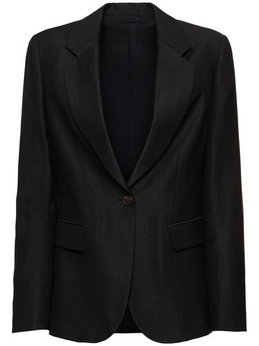 Blazer En Sergé De Lin Mélangé Fluide - BRUNELLO CUCINELLI - Modalova