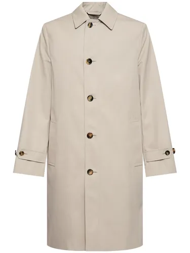 Trench-coat En Coton Mélangé - BURBERRY - Modalova