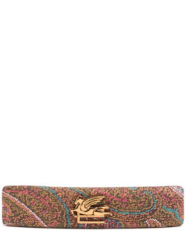 Barrette À Cheveux En Soie Paisley - ETRO - Modalova