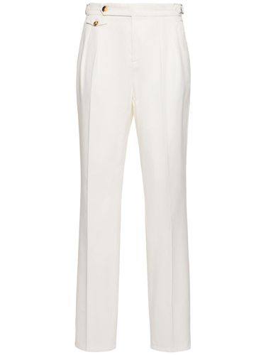 Pantalon En Coton À Plis - BRUNELLO CUCINELLI - Modalova