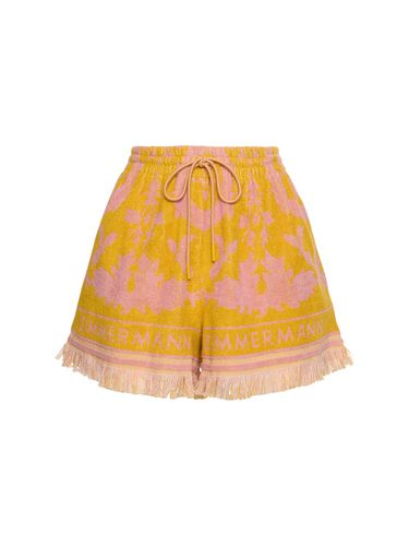 Short En Coton Éponge Wylie - ZIMMERMANN - Modalova