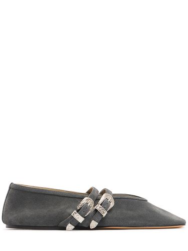 Chaussures Mary Jane En Daim Claudia 10 Mm - LE MONDE BERYL - Modalova