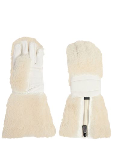 Gants En Shearling - MONCLER GRENOBLE - Modalova