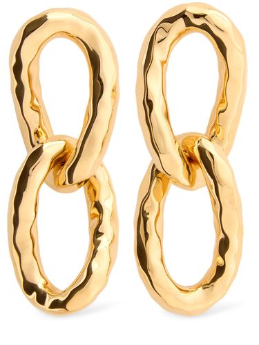 Boucles D’oreilles Maillons De Chaîne Martelés - JIL SANDER - Modalova