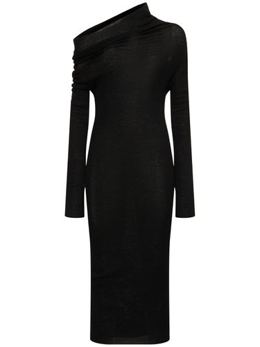 Robe Mi-longue En Maille De Laine Barbro - ANN DEMEULEMEESTER - Modalova