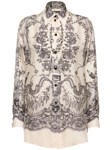 Chemise Décontractée En Soie Crush - ZIMMERMANN - Modalova