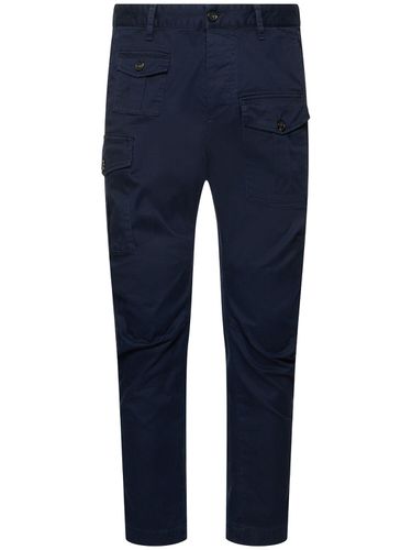 Pantalon Cargo En Coton Stretch Sexy - DSQUARED2 - Modalova