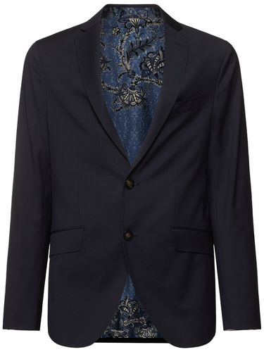 Blazer En Laine À Boutonnage Simple Roma - ETRO - Modalova