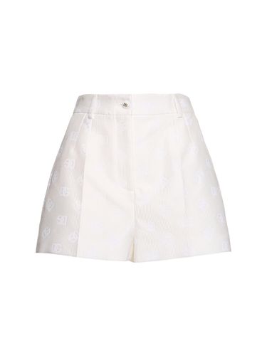 Short En Jacquard À Monogramme Dg - DOLCE & GABBANA - Modalova