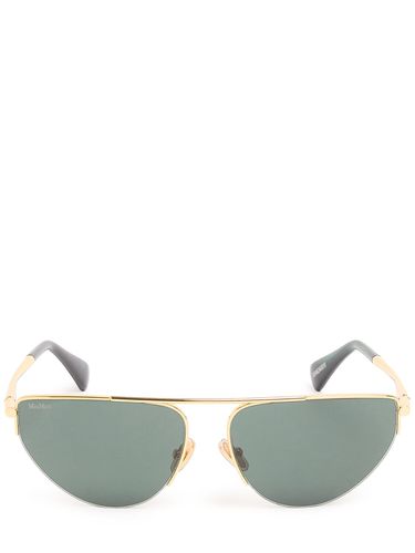 Lunettes De Soleil En Métal Menton4 - MAX MARA - Modalova