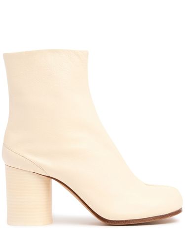 Bottes Hautes En Cuir Vintage Tabi 80 Mm - MAISON MARGIELA - Modalova