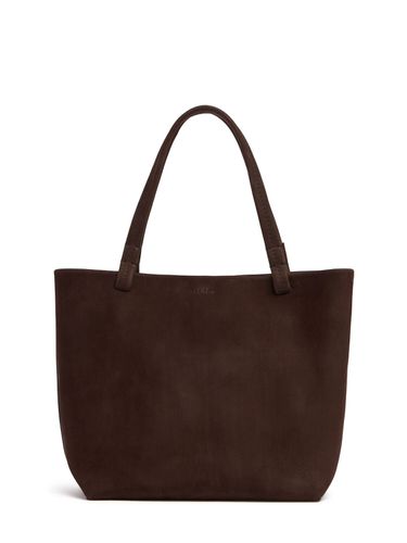 Petit Tote Bag En Cuir Grainé Park - THE ROW - Modalova