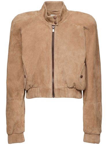 Veste Bomber En Daim - MAGDA BUTRYM - Modalova