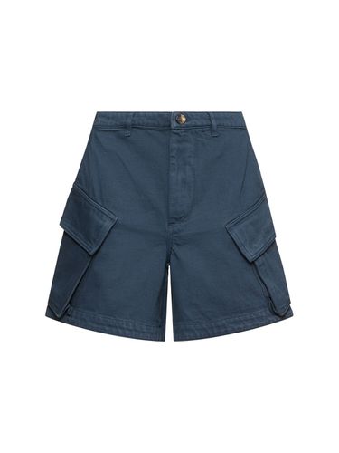 Short Cargo En Sergé Taille Haute - JW ANDERSON - Modalova