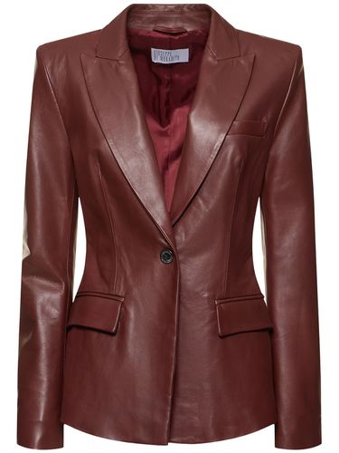 Blazer En Cuir - GIUSEPPE DI MORABITO - Modalova