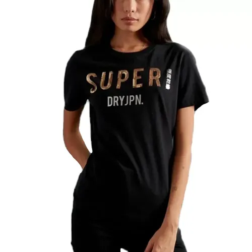 T shirt Jpn Sequin black - Superdry - Modalova