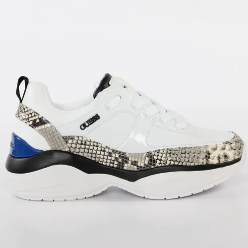 Basket Guess Python Femme Blanc - Guess - Modalova