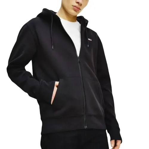 Fleece zip hoodie - Tommy Jeans - Modalova