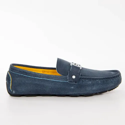 Basket Guess Gallarate Homme Bleu - Guess - Modalova