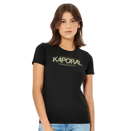 T shirt Kaporal Jall Femme Noir - Kaporal - Modalova