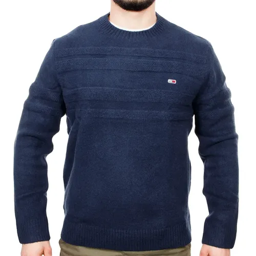 Soft cable flag sweater - Tommy Jeans - Modalova