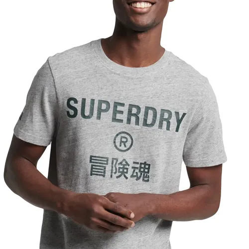 T shirt Vintage Corporation Logo Marl - Superdry - Modalova