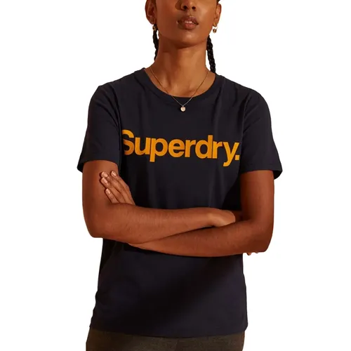 T shirt Superdry Flock Femme Bleu - Superdry - Modalova